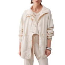 Giacca donna antivento con coulisse