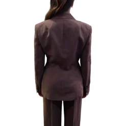 Giacca donna blazer doppiopetto