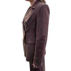 Giacca donna blazer doppiopetto