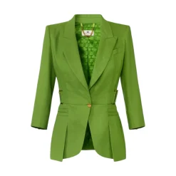 Giacca donna in misto lino