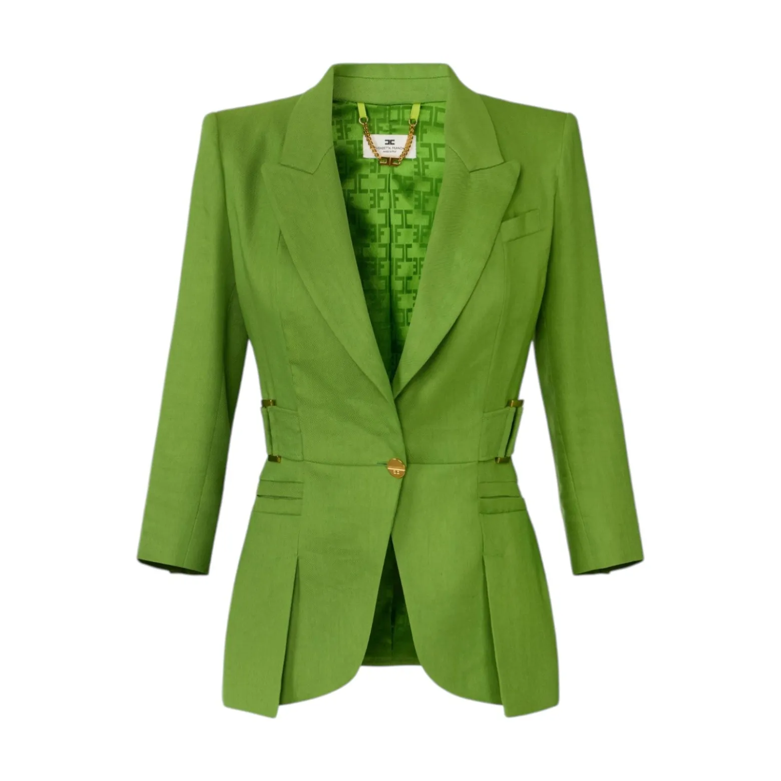 Giacca donna in misto lino