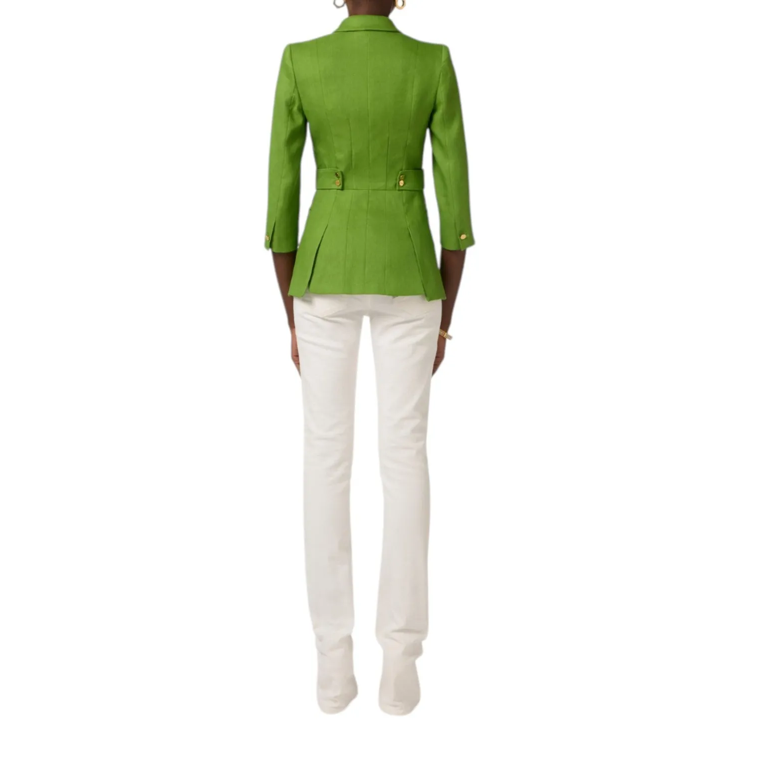 Giacca donna in misto lino