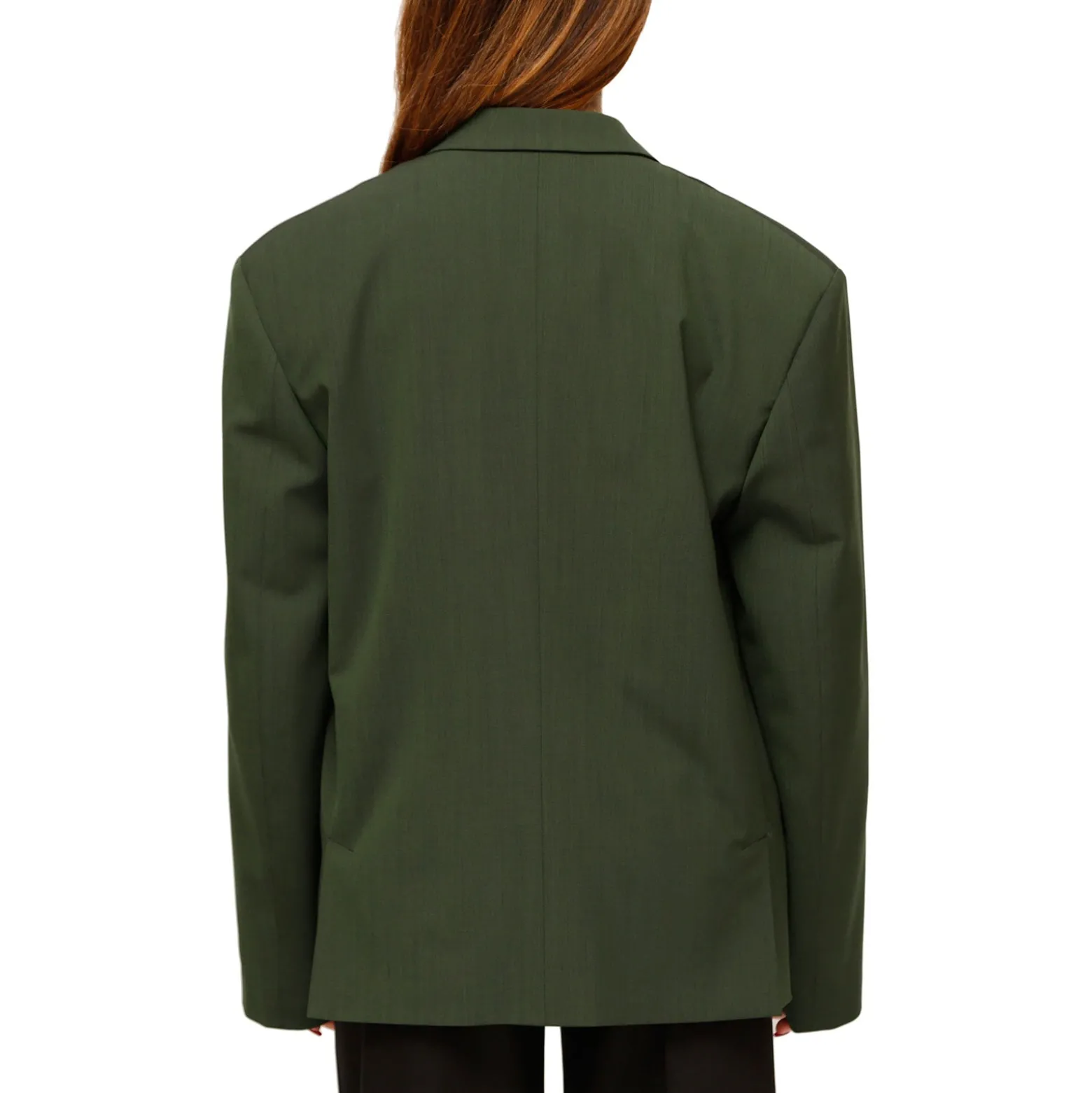 Giacca donna oversize in fresco lana