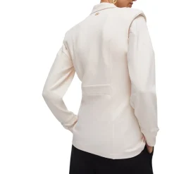 Gilet donna con spalline imbottite