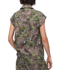 Gilet donna con stampa