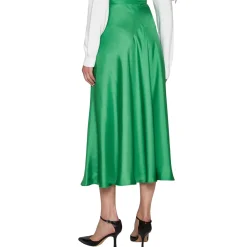 Gonna donna in twill di seta