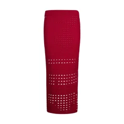 Gonna donna midi in crochet