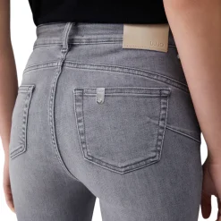 Jeans donna bootcut a vita alta