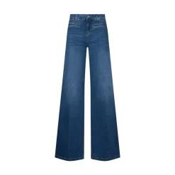 Jeans donna flare a vita alta