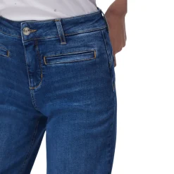 Jeans donna flare a vita alta