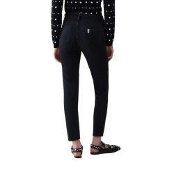 Jeans donna skinny a vita alta