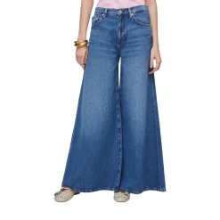 Jeans donna super flare a vita alta