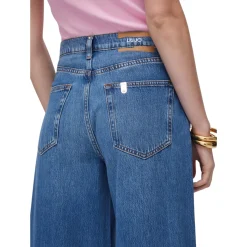 Jeans donna super flare a vita alta