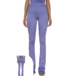 Leggings a zampa made up donna
