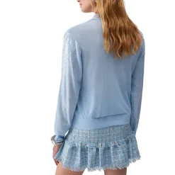 Maglia donna con paillettes