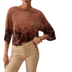 Maglia donna con stampa