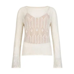 Maglia donna traforata