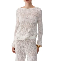 Maglia donna traforata