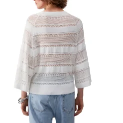 Maglia donna traforata