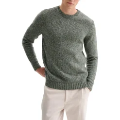 Maglia uomo girocollo moulinè