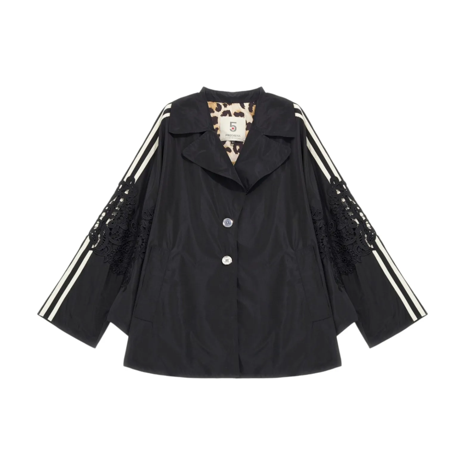 Mantella donna con pizzo