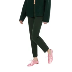 Pantalone donna dritto in fresco lana