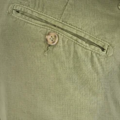 Pantaloni Chinos Uomo Slim-fit Goffrato QB24