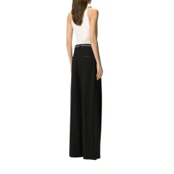 Pantaloni donna con cintura gioiello