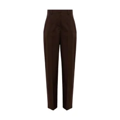 Pantaloni donna dritti in cotone stretch