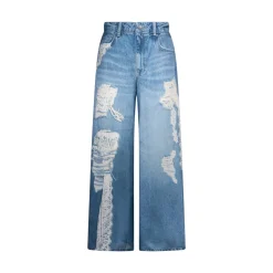 Pantaloni donna flare con stampa digitale