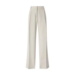 Pantaloni donna fluidi con piega stirata