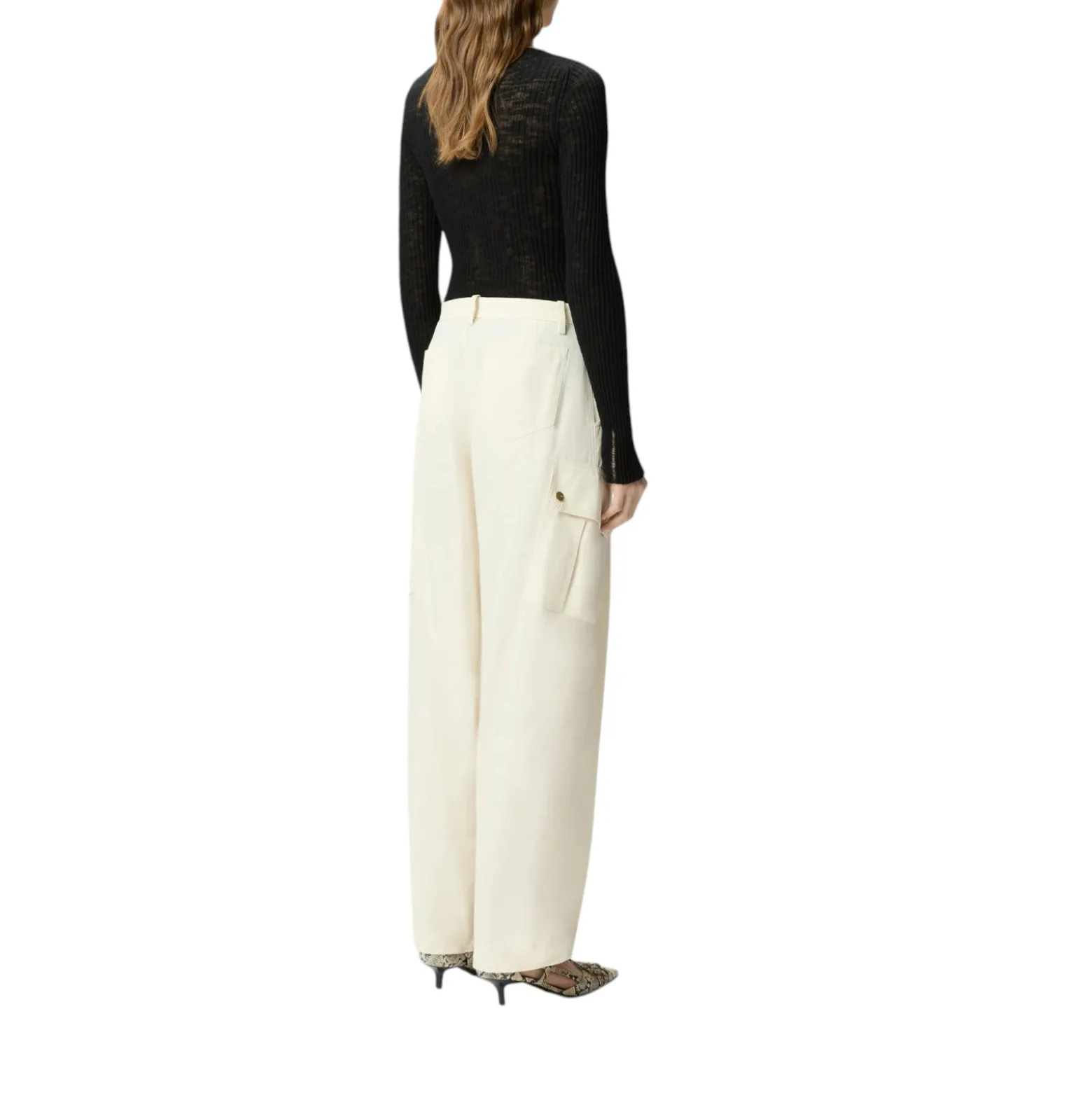 Pantaloni donna fluidi in cotone