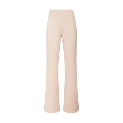 Pantaloni donna svasati in satin