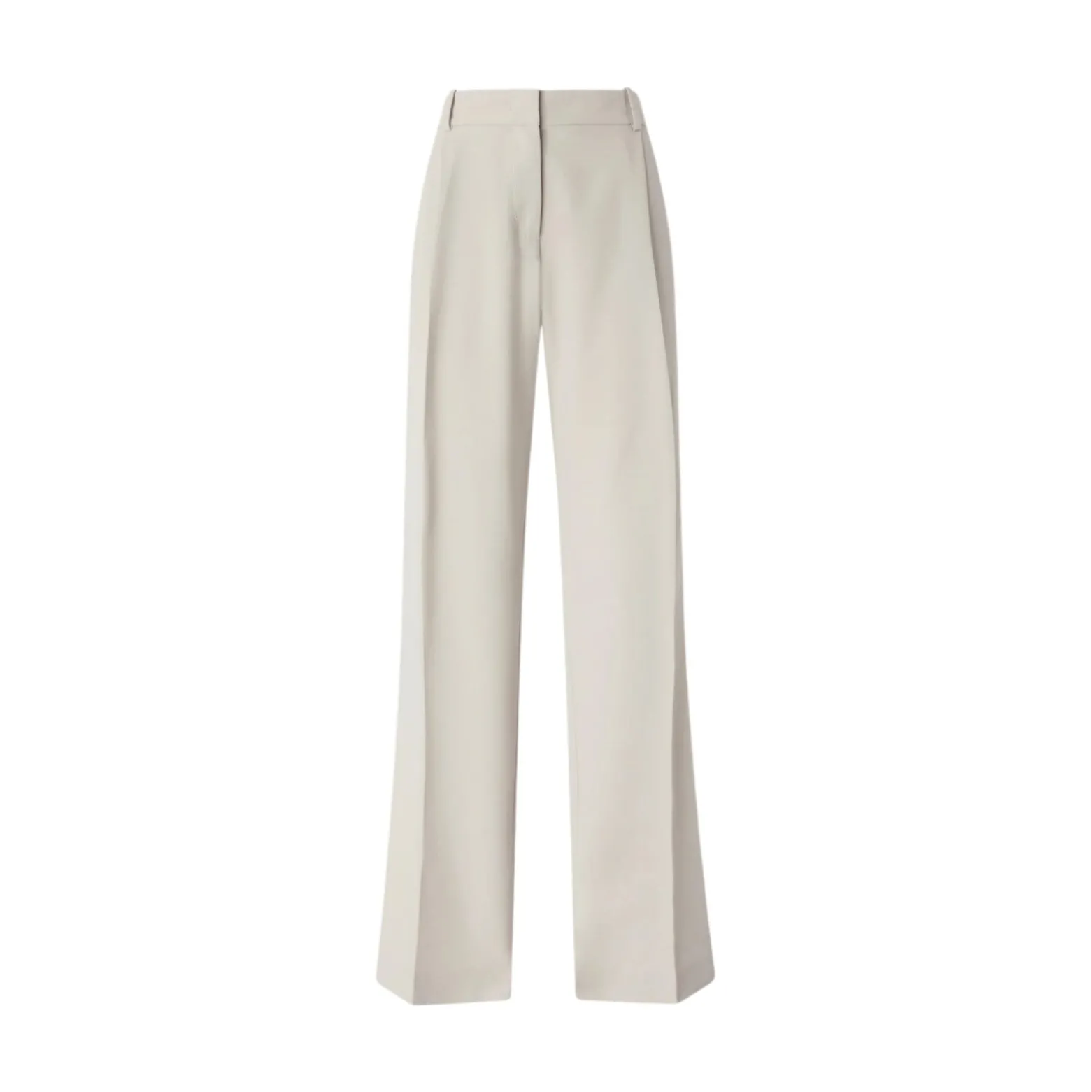 Pantaloni fluidi con piega stirata