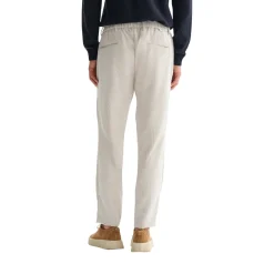 Pantaloni uomo regular-fit in velluto fluido a coste