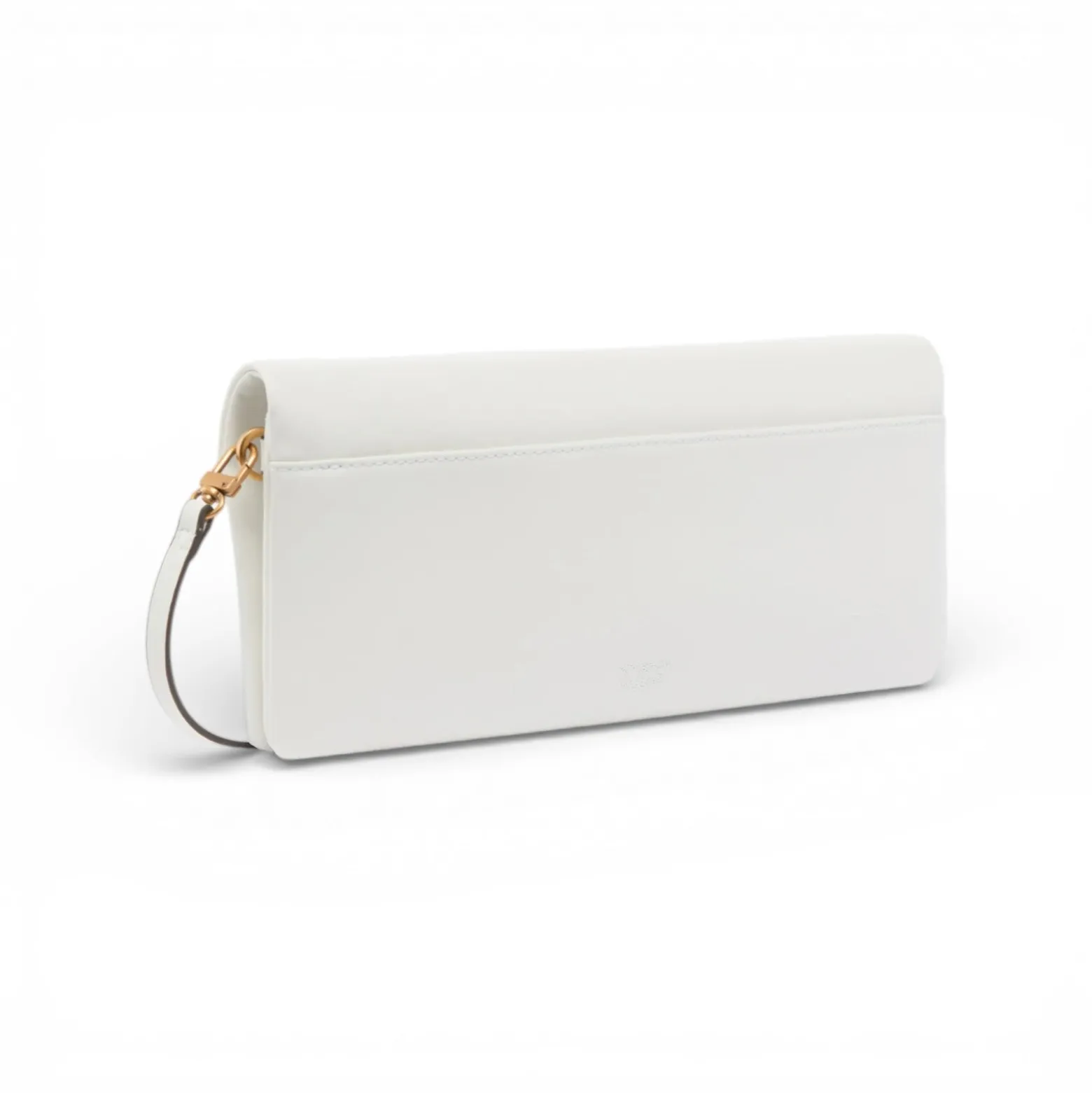 Pochette a tracolla media Love Bag Click Soft Horizontal in pelle