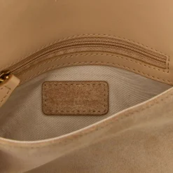 Pochette a tracolla piccola Love Bag Click Soft Horizontal Mini in sue