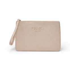 Pochette donna media con logo
