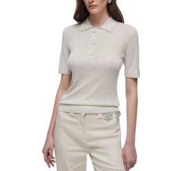 Polo donna in maglia