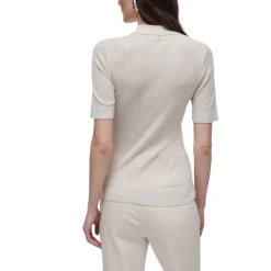 Polo donna in maglia