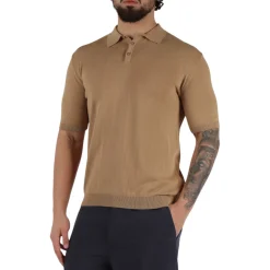 Polo Uomo in Maglia Basic Cotone Crepe QB24
