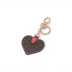 Portachiavi donna con cuore