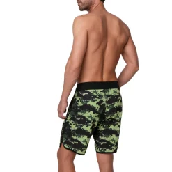 Short lungo a fantasia mood surf uomo