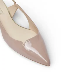 Slingback donna in vernice