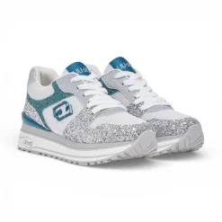 Sneakers donna platform full glitter