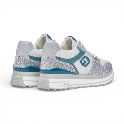 Sneakers donna platform full glitter