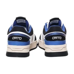 Sneakers uomo in pelle multicolor