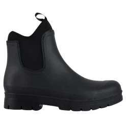 Stivale donna da pioggia con colletto in neoprene