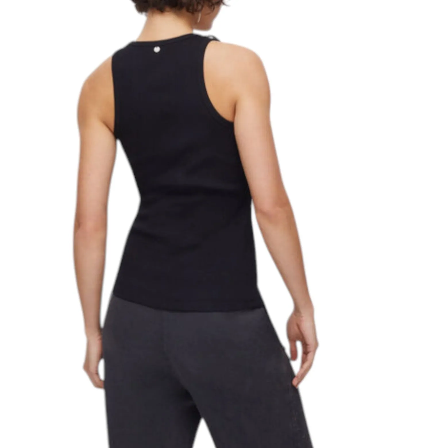 Top donna con dettagli gioiello