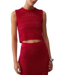 Top donna in crochet